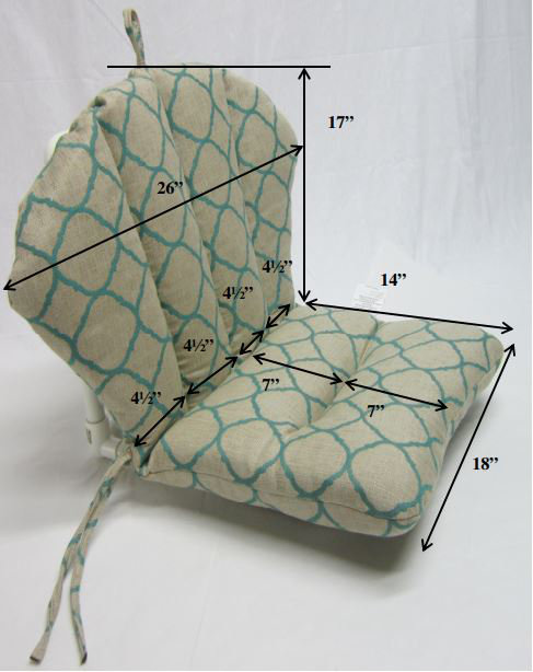 Ebern Designs Outdoor Barrel Back Chair Cushions- Compass Tangelo | Wayfair